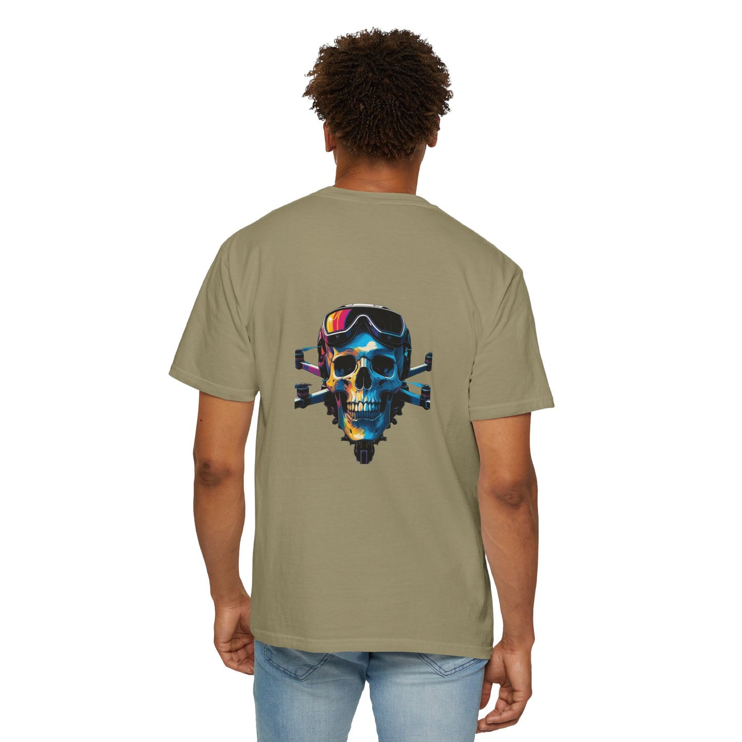 Skull Graphic Unisex T-Shirt, Punk Fashion Tee, Edgy Streetwear, Perfect for Festivals and Gifting, Music Lover Gift