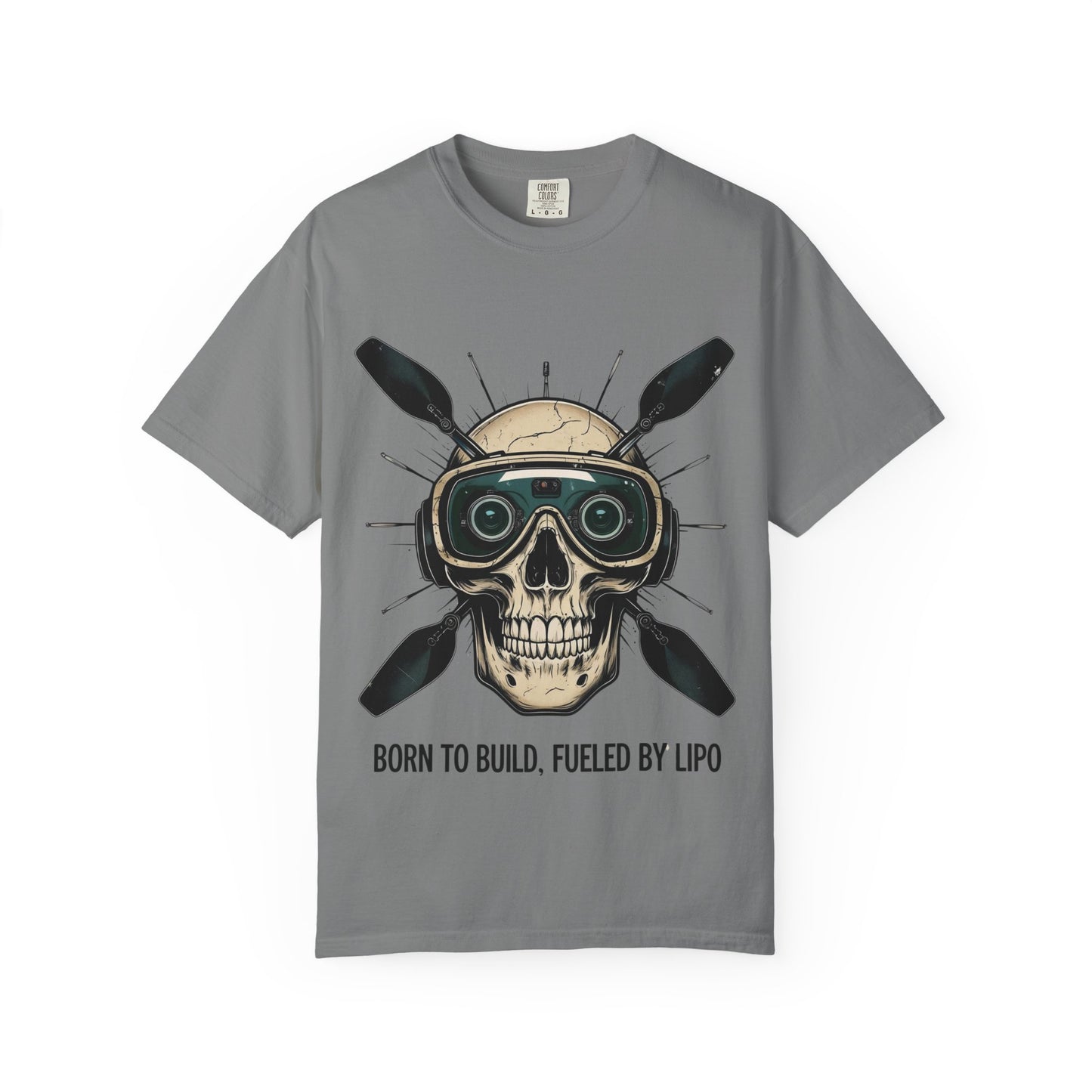 Camiseta con diseño de calavera, camiseta gráfica atrevida para constructores, entusiastas del fitness, Halloween, regalo para él, ropa informal