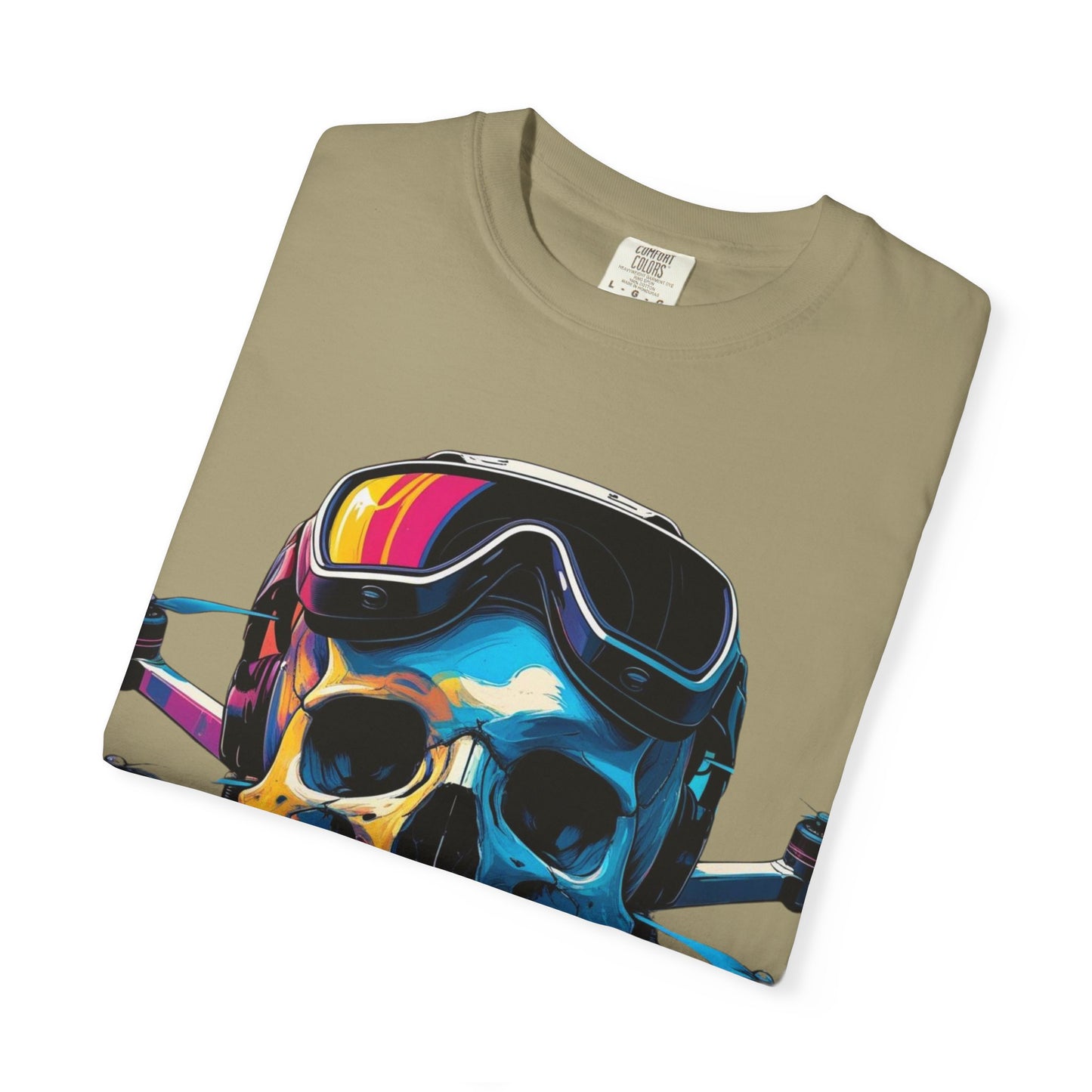 Skull Graphic Unisex T-Shirt, Punk Fashion Tee, Edgy Streetwear, Perfect for Festivals and Gifting, Music Lover Gift