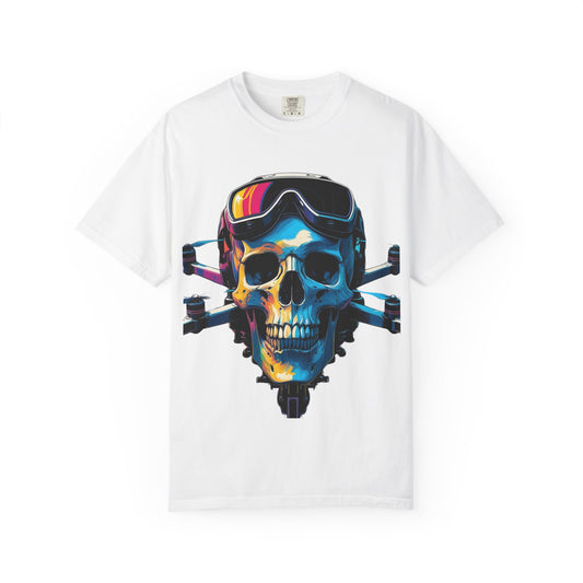 Skull Graphic Unisex T-Shirt, Punk Fashion Tee, Edgy Streetwear, Perfect for Festivals and Gifting, Music Lover Gift