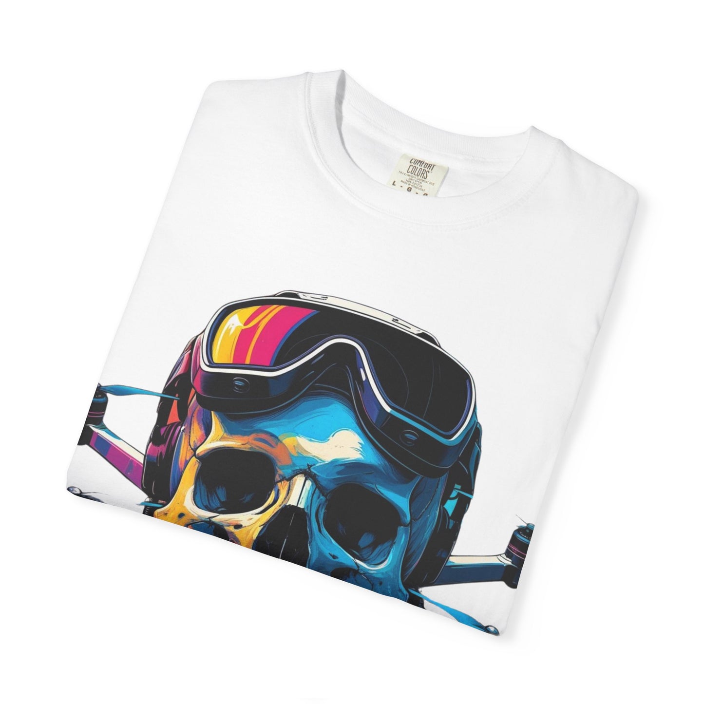 Skull Graphic Unisex T-Shirt, Punk Fashion Tee, Edgy Streetwear, Perfect for Festivals and Gifting, Music Lover Gift