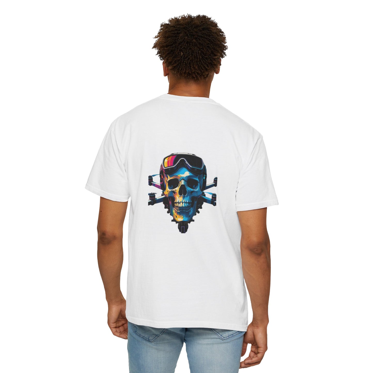 Skull Graphic Unisex T-Shirt, Punk Fashion Tee, Edgy Streetwear, Perfect for Festivals and Gifting, Music Lover Gift
