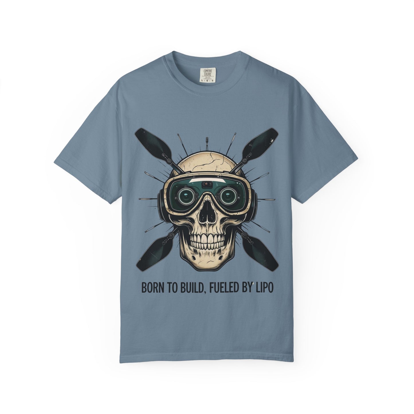 Camiseta con diseño de calavera, camiseta gráfica atrevida para constructores, entusiastas del fitness, Halloween, regalo para él, ropa informal