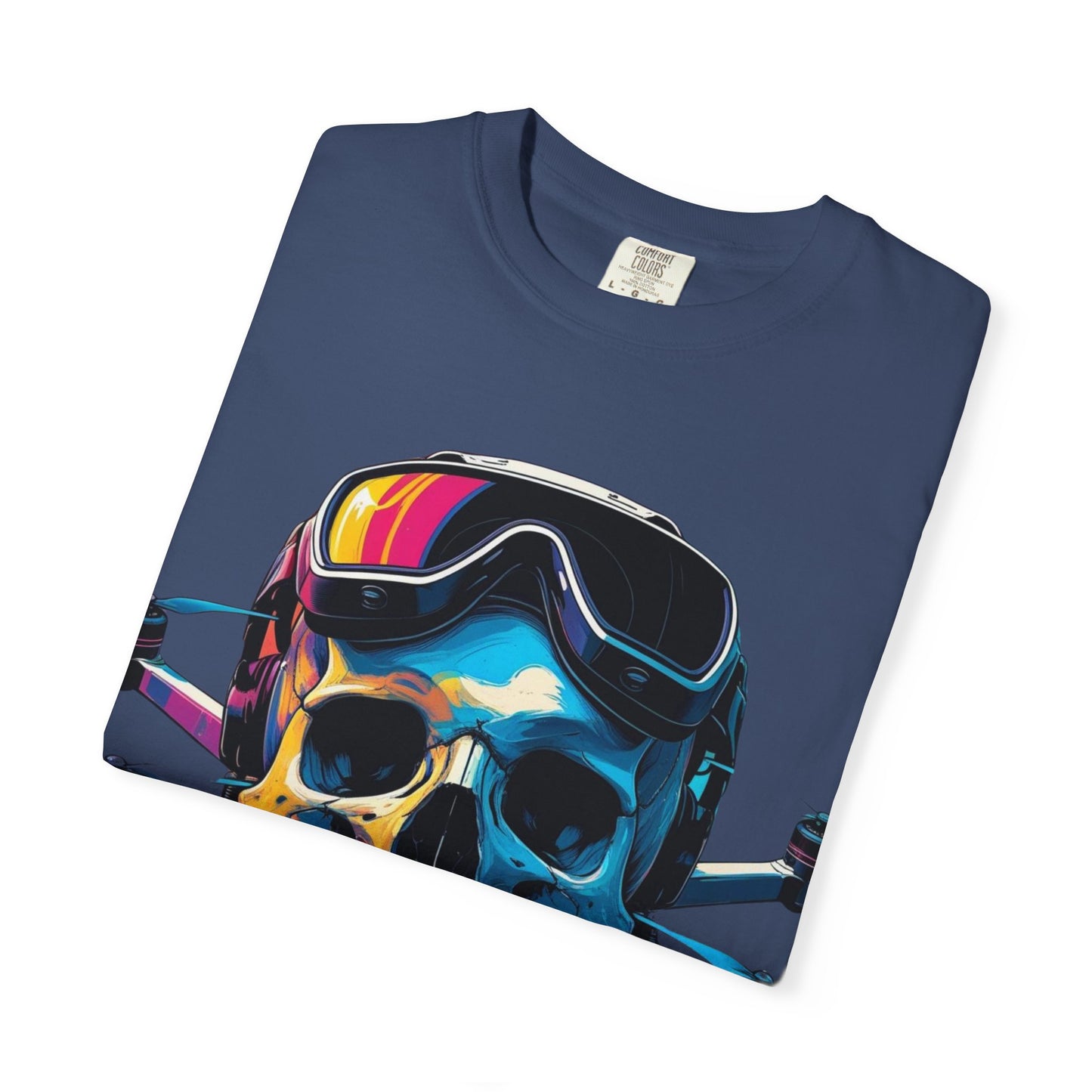 Skull Graphic Unisex T-Shirt, Punk Fashion Tee, Edgy Streetwear, Perfect for Festivals and Gifting, Music Lover Gift