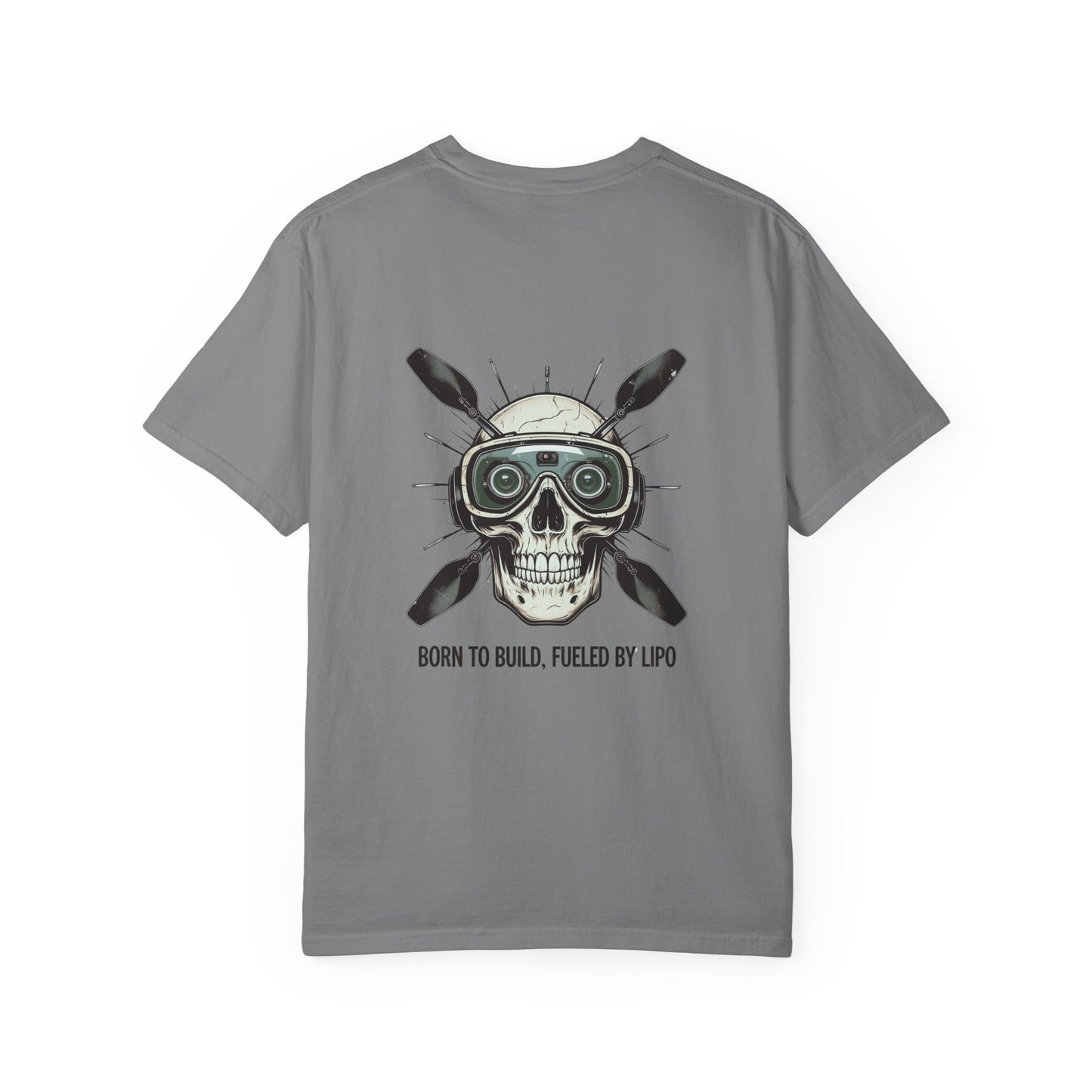 Camiseta con diseño de calavera, camiseta gráfica atrevida para constructores, entusiastas del fitness, Halloween, regalo para él, ropa informal
