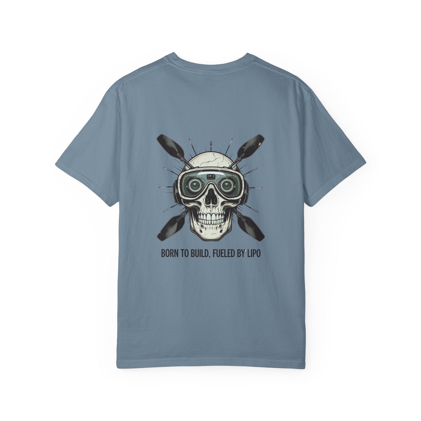 Camiseta con diseño de calavera, camiseta gráfica atrevida para constructores, entusiastas del fitness, Halloween, regalo para él, ropa informal