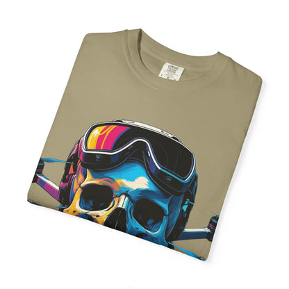 Skull Graphic Unisex T-Shirt, Punk Fashion Tee, Edgy Streetwear, Perfect for Festivals and Gifting, Music Lover Gift